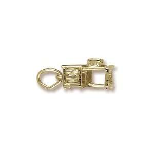  Rembrandt Charms Desk Charm, 10K Yellow Gold Jewelry
