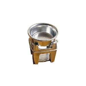   Chef Pewter Glo 3 1/2 H Butter Melter Stand Industrial & Scientific