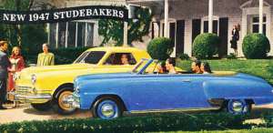 1947 Studebaker Sales Brochure Champion Commander  