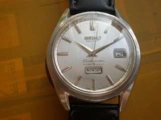 Vintage JAPAN Seiko Seikomatic Weekdater 35 Jewels Automatic Watch 