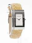 Burberry BU5001 Yellow Leather Strap Diamond Set Watch 