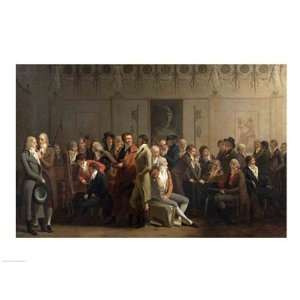  Reunion of Artists in the Studio of Isabey, 1798 FINEST BRAND 