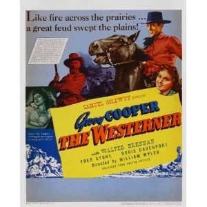  The Westerner Poster Movie E 11 x 17 Inches   28cm x 44cm 