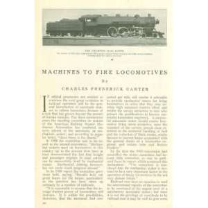 1911 Firing Locomotives Strouse Stoker Street Stoker 