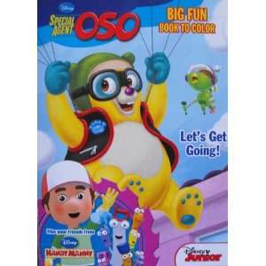   OSO Coloring and Activity Book ~96 Pages (Lets Get Going) Toys