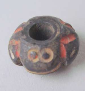 FROG CLORITE BEAD STONE FROM MIDDLE EAST 2 ND MILLENNIUM BC.16 millim 