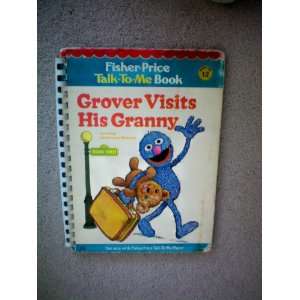  Fisher Price Talk To Me Book    Book No. 12    Grover 