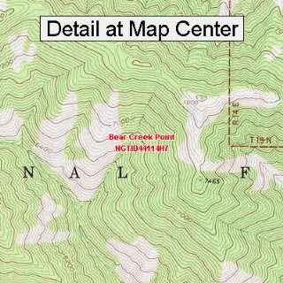   Map   Bear Creek Point, Idaho (Folded/Waterproof)