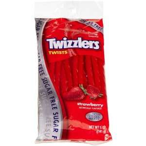 Twizzlers Sugar Free Strawberry Twists, 5 oz  Grocery 