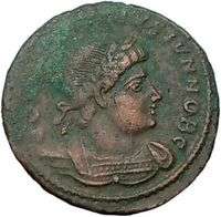 CONSTANTINE II Jr. as Caesar 330AD Genuine Ancient Roman Coin Legions 