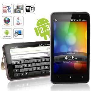 H7300 WCDMA+GSM Dual Cards with Android 2.3 4.3 Inch Capacitive Touch 