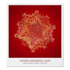  Dodecahedron Cage Print