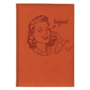   Large Address Book, Padded Cover, Pumpkin (978730)
