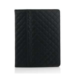   Magnetic Smart Leather Case Cover for iPad 2 Black 