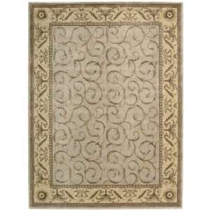  Nourison Somerset STO2 BL Rectangle 7.90 x 10.90 Area Rug 