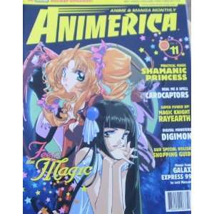  Animerica Magazine Volume 8 No 11 Feel the Magic Shamanic 