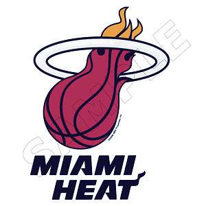 NBA Miami Heat Edible Cake Topper Decoration Image  