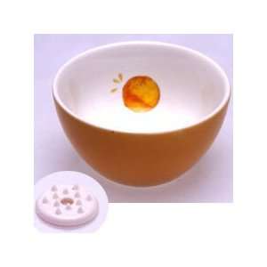 Cafe Time Ceramic Bowl   Fresh Morning (Orange and Darjeeling Tea 