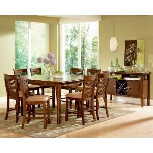  Steve Silver Company Montreal Counter Height Dining Set 