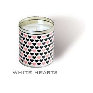  Aunt Sadies White Hearts Candle