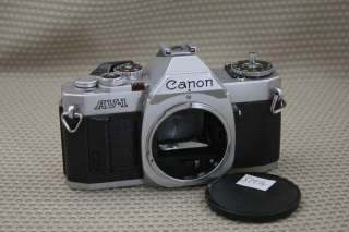 CANON AV 1 SLR APERTURE PRIORITY Film Camera BODY READ  