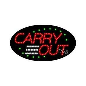  LABYA 24172 Carry Out Animated LED Sign