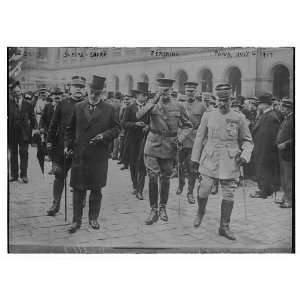  Joffre   Sharp,Pershing,at Paris