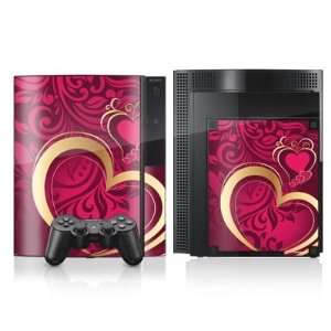   Sony Playstation 3 [2 sides]   Heart of Gold Design Folie Electronics