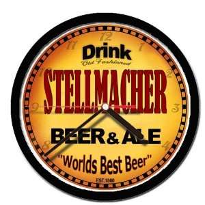  STELLMACHER beer and ale cerveza wall clock Everything 