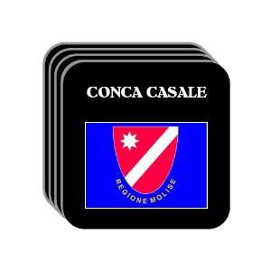 Italy Region, Molise   CONCA CASALE Set of 4 Mini Mousepad Coasters