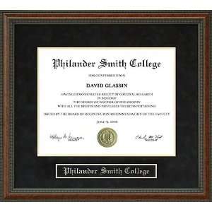  Philander Smith College Diploma Frame