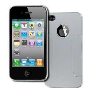  EMPIRE Apple iPhone 4 / 4S Stealth Hard Case Cover (Silver 