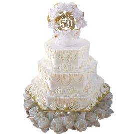 Wilton 4 PIECE HEXAGON PAN SET Bake Tiered Wedding Cake 070896215727 