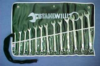 Stahlwille Germany Metric Combination Wrench Set 7 19mm  
