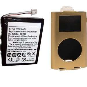  HQRP Replacement Battery for Apple iPod Mini  EC003 