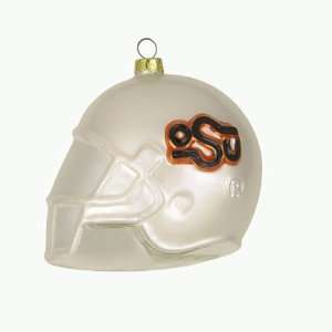  BSS   Oklahoma State Cowboys NCAA Glass Football Helmet 