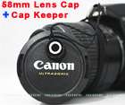  on Front Lens Cap Cover for Canon EF S 18 55mm 75 300mm Camera Filter