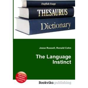  The Language Instinct Ronald Cohn Jesse Russell Books