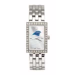  Carolina Panthers Starlette Stainless Silver Watch Sports 