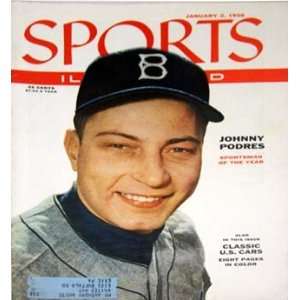  Johnny Podres Sports Illustrated Magazine Sports 