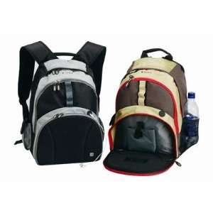  Goodhope Bags 5214 Soundwave Backpack Color Black/Brown 