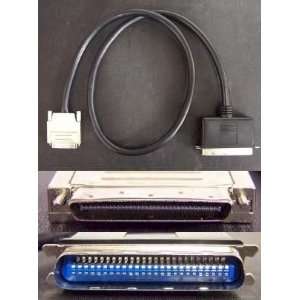   50 Pin External SCSI Cable, VHDCI Offset Connector SCSI V68 C50 03