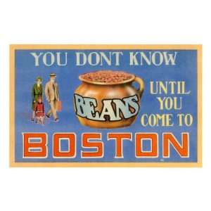  You Dont Know Beans Travel Premium Poster Print, 8x12 