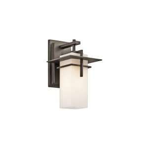 Kichler 49642OZ Caterham 1 Light Wall Sconce in Olde Bronze with Satin 