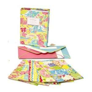  Lilly Pulitzer Note Card Book   Lillywood