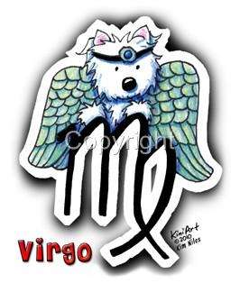 Astrology Westie Dog Tshirts Nightshirt pet zodiac  