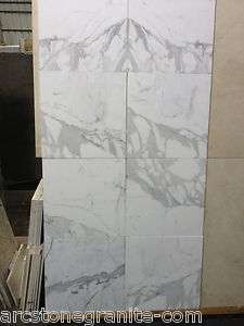 Calacatta Marble Tiles 18x18x1/2 $12.95/sqf    