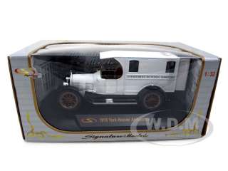   car model of 1918 York Hoover Ambulance die cast car by Signature