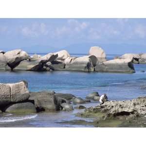  Rocks on Coast, Anse Takamaka, South Coast, Island of Praslin 