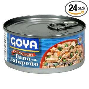 Goya Tuna with Jalapenos, 5.82 Ounce Cans (Pack of 24)  